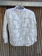 Blouse lange mouw, Verzenden, Wit, Dixie, Zo goed als nieuw