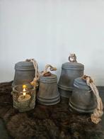 Set van 4 Houten Klokken Aura Peeperkorn, Ophalen of Verzenden