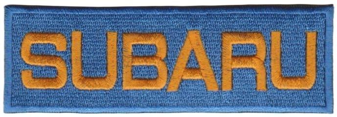 Subaru stoffen opstrijk patch embleem #2, Ophalen of Verzenden, Nieuw, Auto's