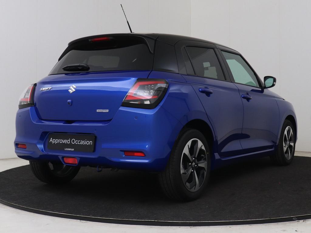 Suzuki Swift 1.2 Style Smart Hybrid | Climate Control | 16", Voorwielaandrijving, Stof, Zwart, Blauw