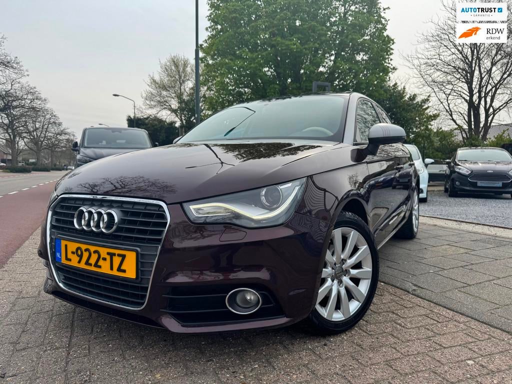 Audi A1 Sportback 1.2 TFSI A-C Elek Pakket Pano Xenon, Auto's, Voorwielaandrijving, Euro 5, 86 pk, Zwart