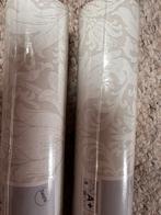 Rollen wit beige borastapeter behang, Huis en Inrichting, Stoffering | Behang, Ophalen of Verzenden, 10 tot 25 m², Beige