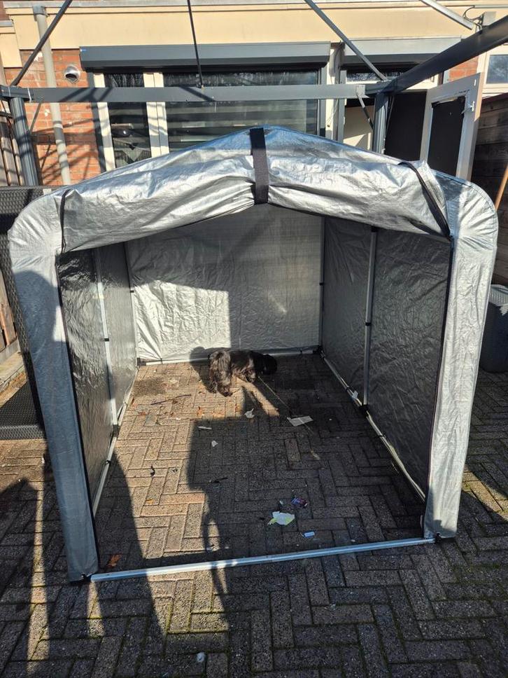 Opslagtent / Tent voor Scootmobiel - Gebruikt, Tuin en Terras, Bergingen en Tuinkasten
