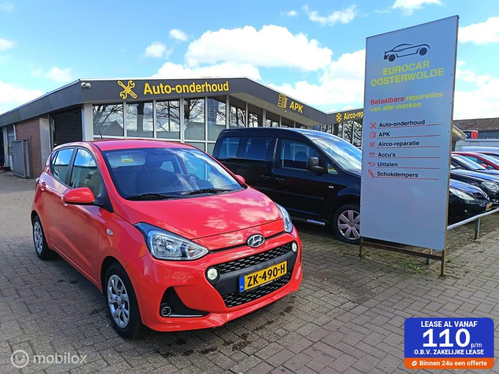 Hyundai i10 1.0i Comfort, Gebruikt, 4 stoelen, Origineel Nederlands, Bedrijf