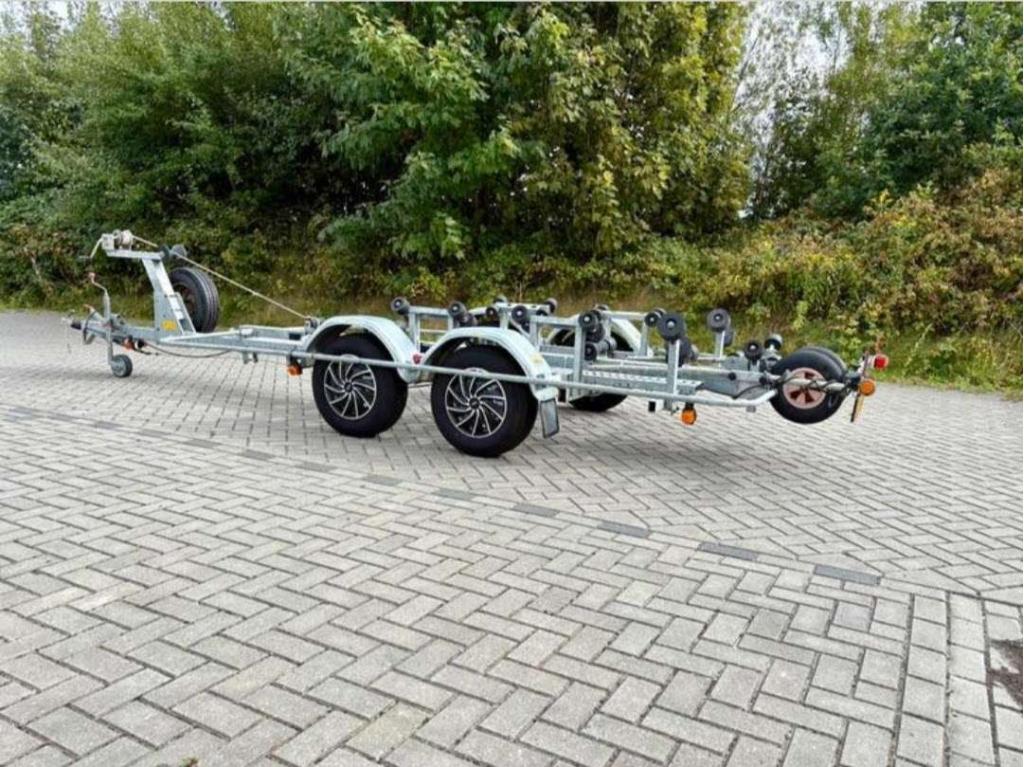 Riba BVT | 2100 kg | boottrailer | tandemas | kantel trailer, Gebruikt, 1500 tot 3000 kg, 6 tot 9 meter, Niet ingevuld
