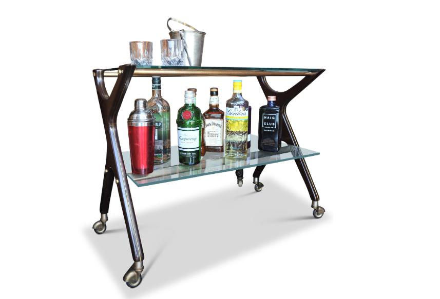 Cocktail Trolley by Ico Parisi 1960's, Ophalen of Verzenden