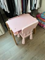 Vertbaudet Architekt kinder bureau roze met stoel, Kinderen en Baby's, Kinderkamer | Tafels en Stoelen, Ophalen, Gebruikt, Tafel(s) en Stoel(en)