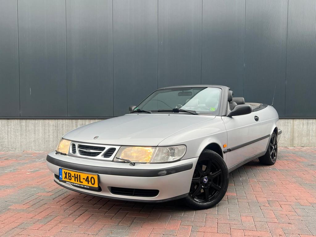 Saab 9-3 Cabrio 2.0 S * Airco * Soft-top * Elek-ramen *, Auto's, Saab, Gebruikt, 1340 kg, 4 cilinders, Cabriolet