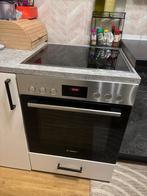 Bosch oven en elektrische kookplaat, Witgoed en Apparatuur, Ophalen, 4 kookzones, Zo goed als nieuw, Inbouw
