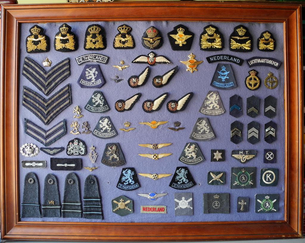 Verzameling Luchtstrijdkrachten - Koninklijke Luchtmacht, Verzenden, Luchtmacht, Nederland, Embleem of Badge