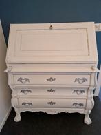 Vintage secretaire met vilt ingelegd, Antiek en Kunst, Ophalen