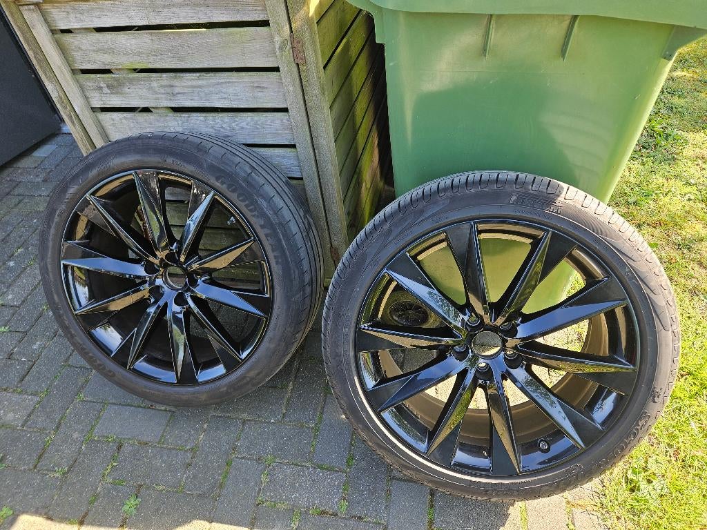 20 inch originele Audi velgen, Auto-onderdelen, Banden en Velgen, Ophalen, Gebruikt, 255 mm, Banden en Velgen