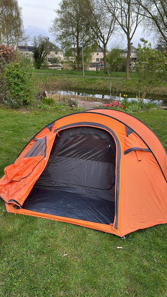 Pop-up tent, Ophalen of Verzenden, Gebruikt, Tot en met 2