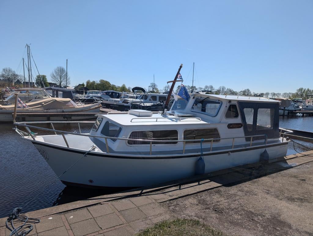 Kruiser, Watersport en Boten, Motorboten en Motorjachten, Ophalen of Verzenden, Gebruikt, Staal, Diesel