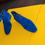 GREVE Suede half schoenen met blauwe kleur maat 10 ( 44 ), Nieuw, Greve, Veterschoenen, Verzenden