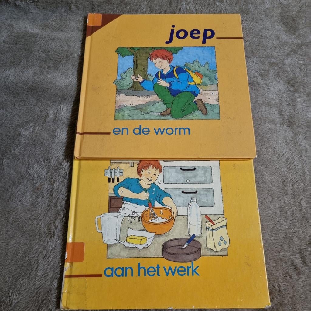 Joep en de worm / Joep aan het werk, Ophalen of Verzenden, Gelezen