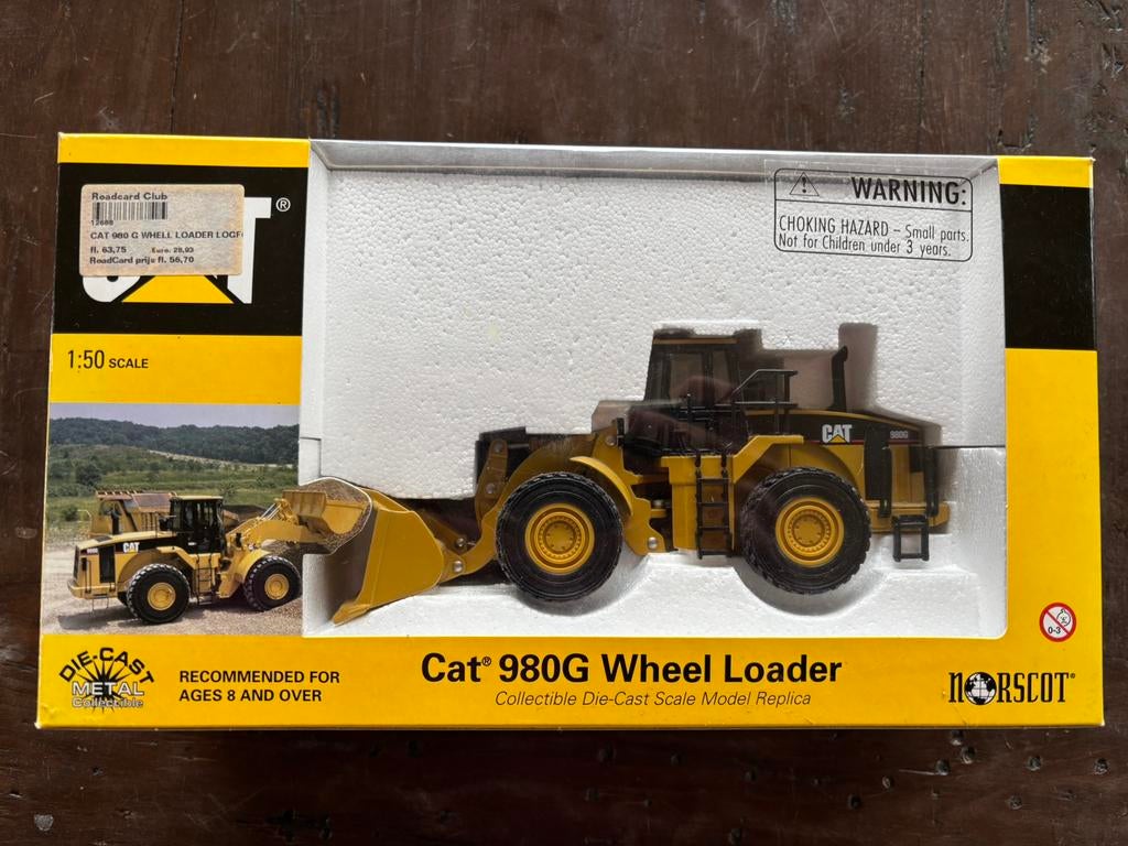 Miniatuur: CAT 980G Wheel Loader, Overige merken, 1:50 of kleiner, Overige typen, Nieuw