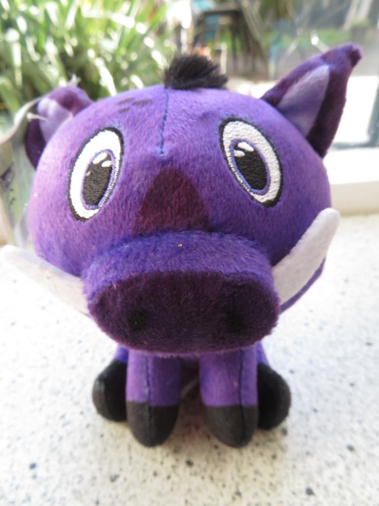 4 x Zepp Zwijn paars velours van LIDL Bosmini's, Ophalen of Verzenden, Zo goed als nieuw, Overige typen