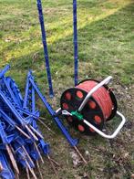 Prikpaaltjes en draad electrische afrastering 70 stuks, Weidegang, 4 paarden of pony's of meer