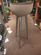 Moderne bloempot op poten, Overige materialen, Gebruikt, Minder dan 60 cm, Rond