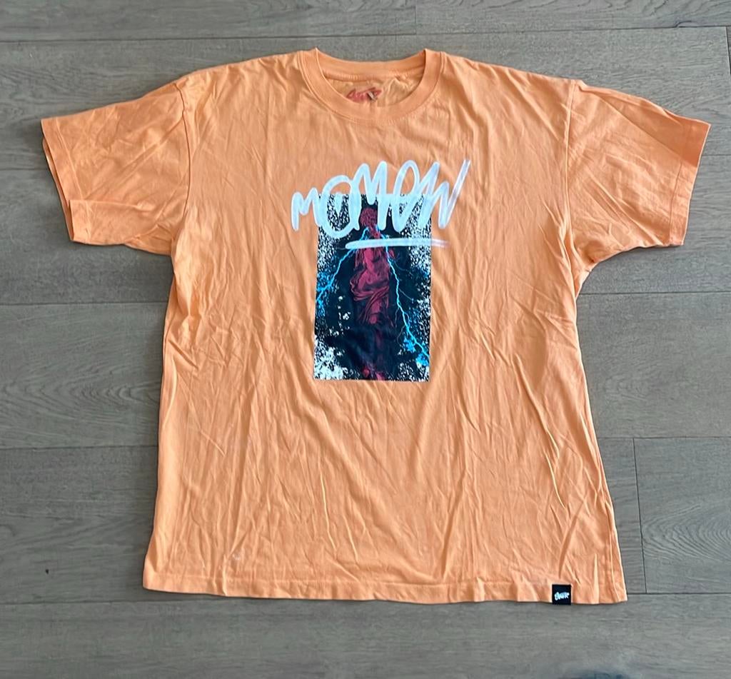 Heren T-shirt korte mouw, Ophalen of Verzenden, Zo goed als nieuw, Oranje