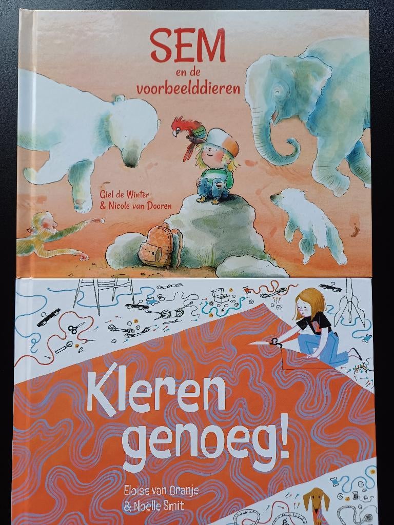 Prentenboeken Sem en de voorbeelddieren en Kleren genoeg, Ophalen of Verzenden, Nieuw, Fictie algemeen