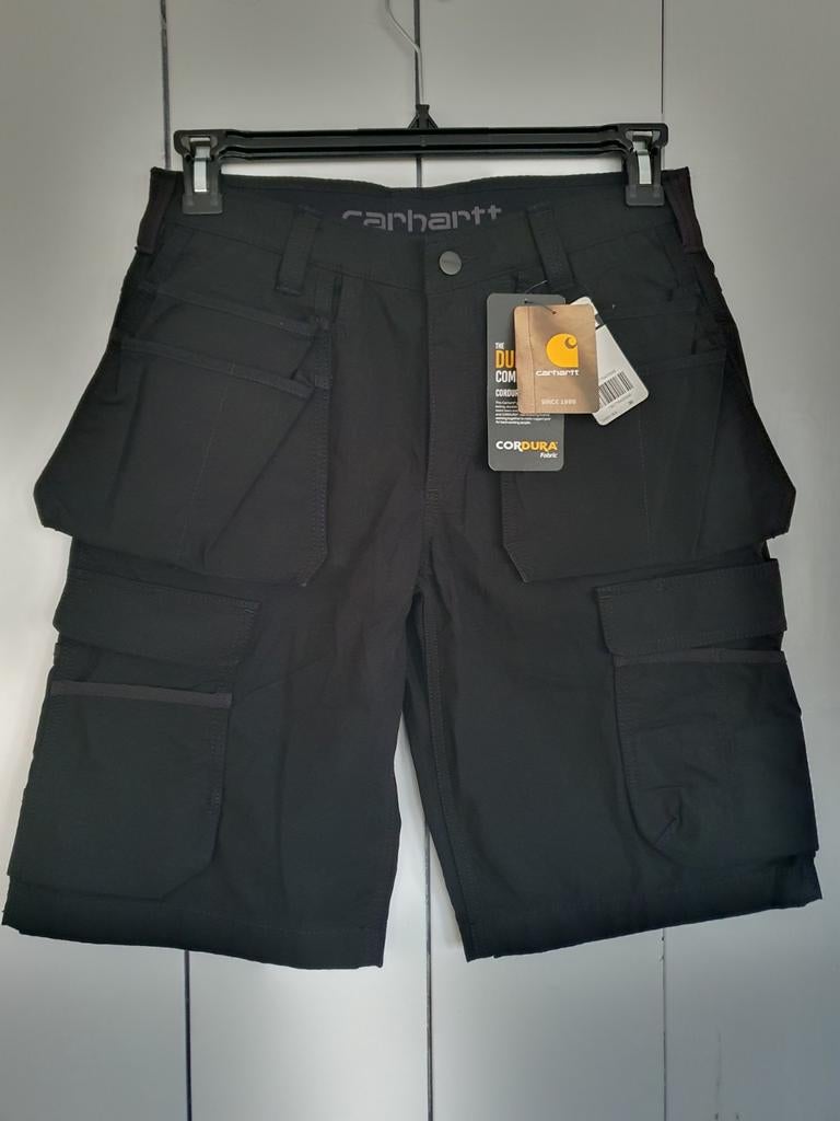 Carhartt korte werkbroek maat 30x12 Zwart work short Nieuw, Kleding | Heren, Broeken en Pantalons, Www.carhartt.com, Zwart, Cruquiusweg 111N 1019 AG Amsterdam