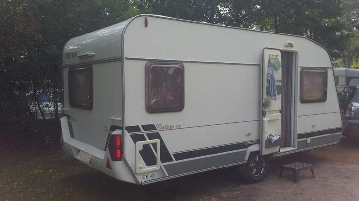 caravan Chateau Calista 450  zeer complete caravan, Caravans en Kamperen, Caravans, Particulier, tot en met 4, 1000 - 1250 kg