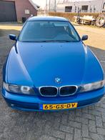 BMW 5-Serie 2.2 I 520 2001 Blauw, Auto's, Zwart, Blauw, Handgeschakeld, 170 pk
