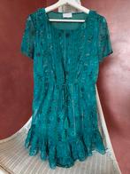 Freebird - Jurk zeegroen met mooie details - mt s, Verzenden, Zo goed als nieuw, Freebird, Maat 36 (S)
