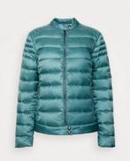 Belstaff dames donsjack, mt S/M, aqua, NIEUW, Ophalen, Zo goed als nieuw, Maat 38/40 (M), Blauw