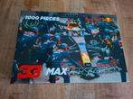 Max Verstappen Puzzel - 1000 Stukjes - Nieuw, Ophalen of Verzenden, 500 t/m 1500 stukjes, Nieuw, Legpuzzel