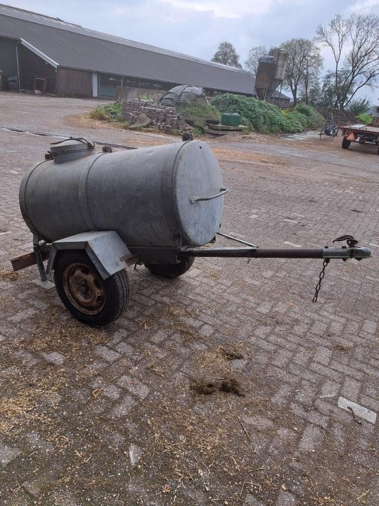 Water transport tankje, Ophalen, Gebruikt