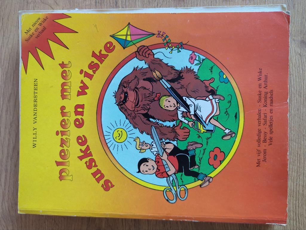 Suske en Wiske: Plezier met Suske en Wiske (Hardcover), Eén stripboek, Ophalen of Verzenden, Gelezen, Willy Vandersteen