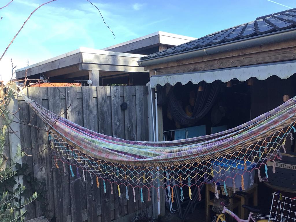 Nieuwe kleurrijke hangmat - nooit gebruikt!, Tuin en Terras, Hangmatten, Ophalen, Nieuw, Eenpersoons, Buiten