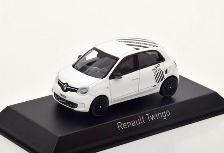 Renault Twingo Urban Night 2021 Wit Model 1/43 Norev Nieuw, Hobby en Vrije tijd, Modelauto's | 1:43, Nieuw, Auto, Norev, Ophalen of Verzenden