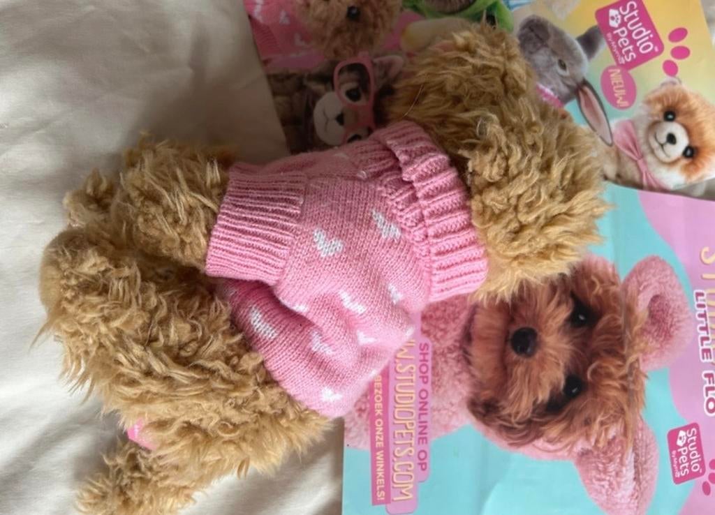 Studio Pets poedel knuffel, Gebruikt, Overige merken, Overige karakters, Middelgroot (20 tot 80 cm)