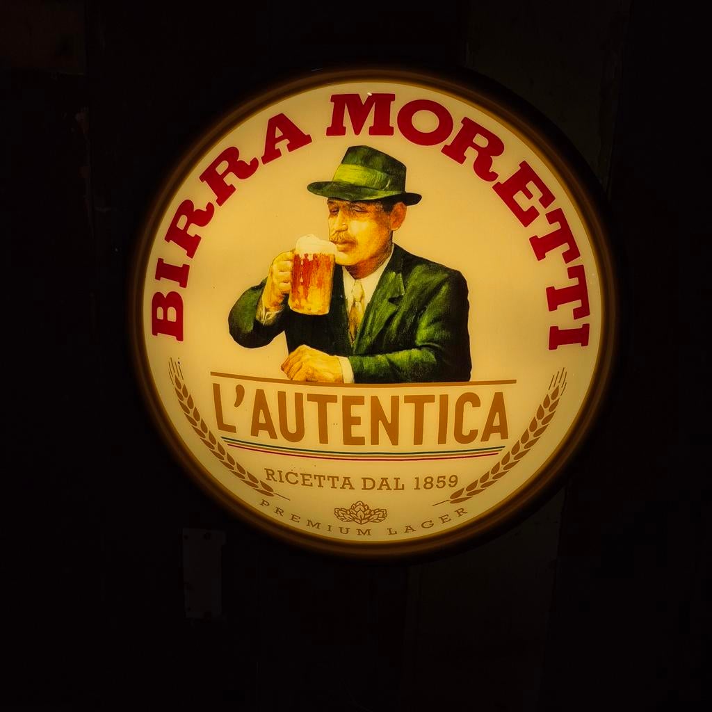 Birra Moretti LED Lichtbak - 50cm, Verzamelen, Ophalen of Verzenden