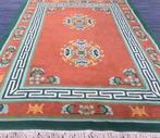 Handgeknoopt Chinees tapijt art deco vloerkleed wol 300x200, Huis en Inrichting, Stoffering | Tapijten en Kleden, Vintage / art deco / klassiek