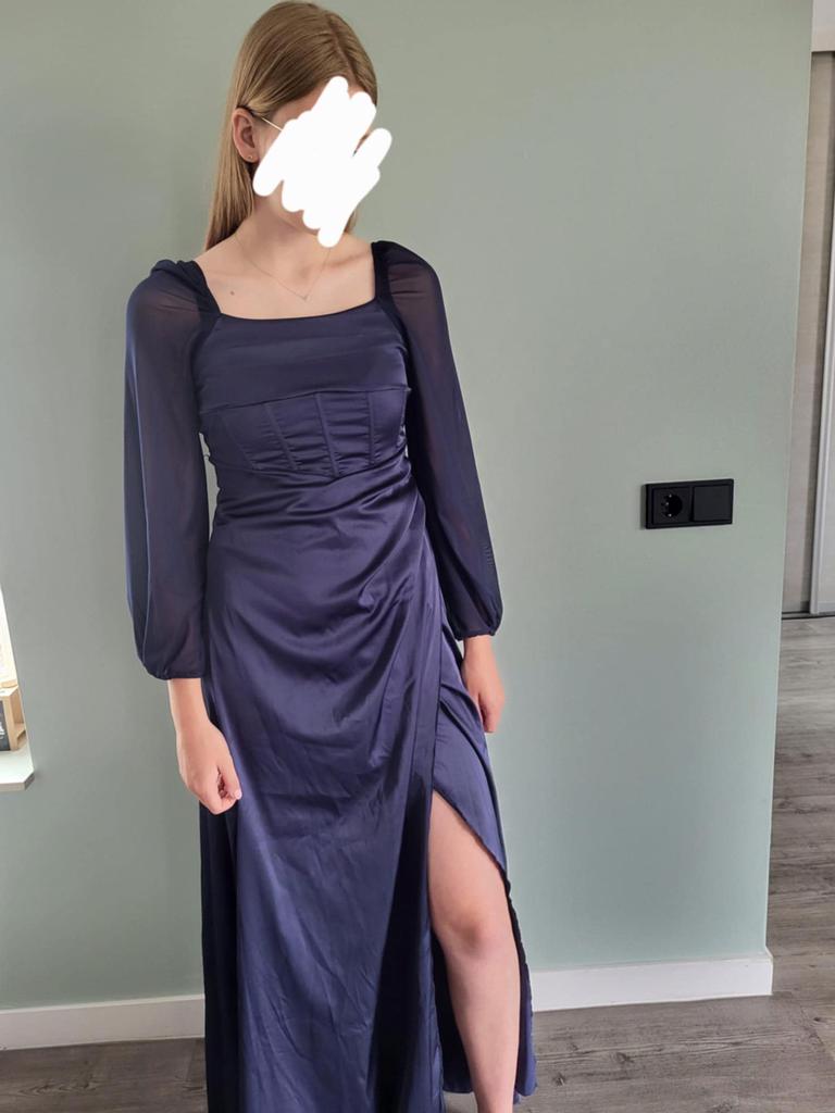 Mooie galajurk nieuw, Kleding | Dames, Gelegenheidskleding, Maat 38/40 (M), Galajurk, Blauw, Nieuw