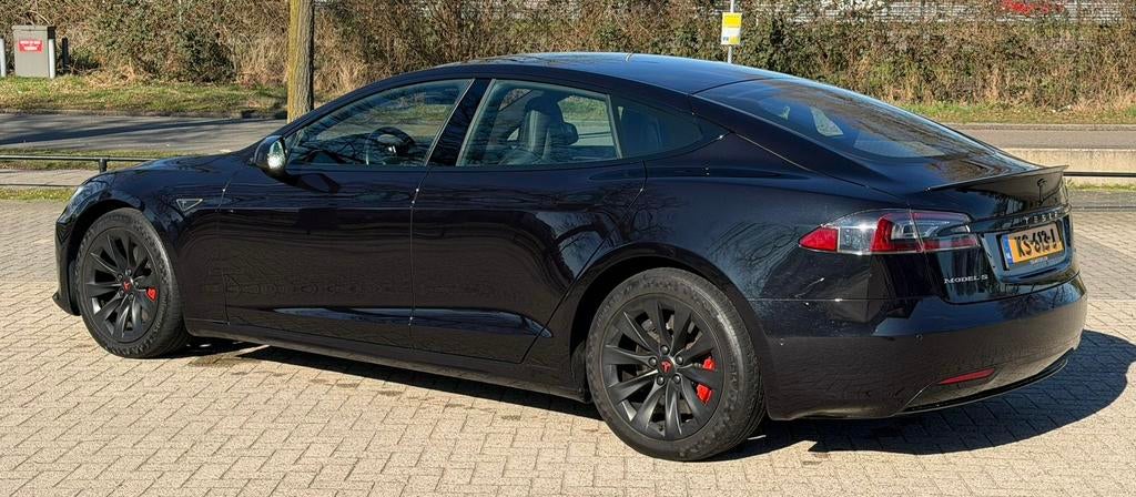 ‼️TESLA MODEL S BASE 75D ONTLOCKT 400PK BLACK FULL OPTIONS‼️, Auto's, Zwart, Model S, Vierwielaandrijving, 405 min