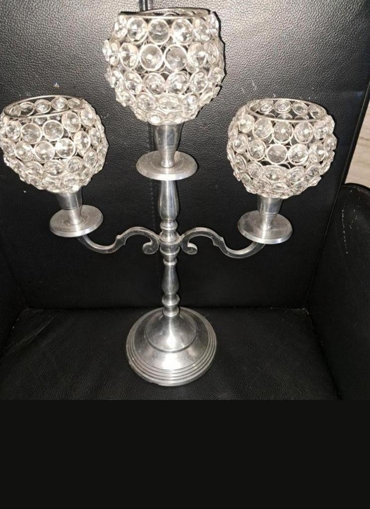 Te koop kandelaars, Antiek en Kunst, Antiek | Kandelaars, Ophalen of Verzenden, Koper of Brons