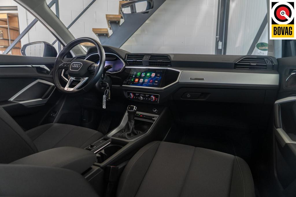 Audi Q3 45 TFSI e | Cam | Carplay | Stoelverwarming | Trekha, Auto's, Audi, Gebruikt, Met garantie (alle), Wit, Hybride Elektrisch/Benzine