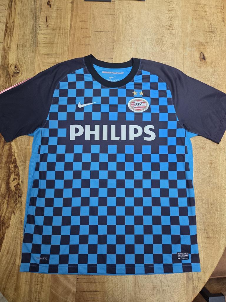 PSV Uitshirt 2013-2014 V. Bommel #6 Maat XL, Sport en Fitness, Voetbal, Maat XL, Ophalen of Verzenden, Zo goed als nieuw, Shirt