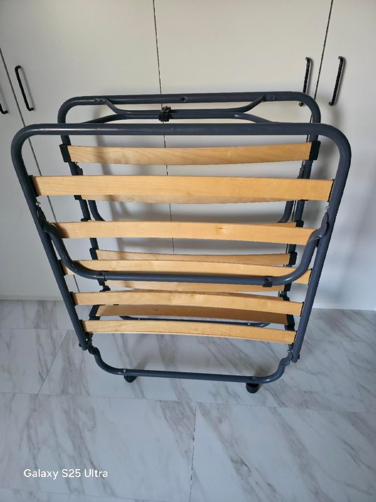 Opklapbed 80x200cm - Ideaal voor logees, Huis en Inrichting, Slaapkamer | Bedden, Ophalen, Gebruikt, Eenpersoons, 80 cm