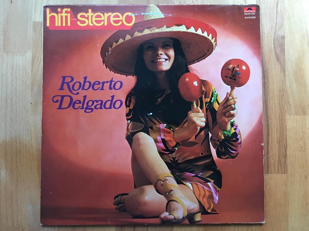 LP Roberto Delgado Hifi Stereo, Cd's en Dvd's, Vinyl | Latin en Salsa, Ophalen of Verzenden, Gebruikt, 12 inch