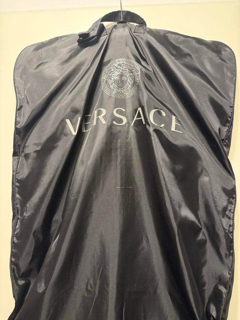 Versace overhemd met barokprint, Ophalen, Zo goed als nieuw, Bruin, Overige halswijdtes