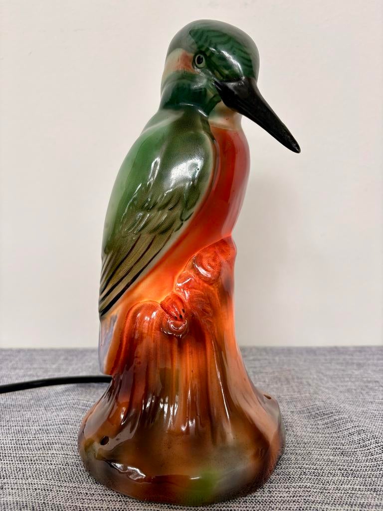 Art Deco Vogellampje, Antiek en Kunst, Ophalen of Verzenden