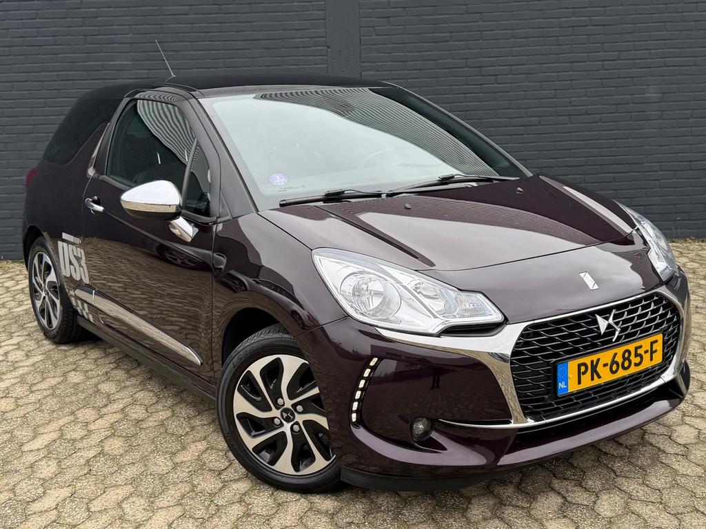 DS 3 1.2 PureTech So Chic, NAVI, CLIMA, CRUISE, NAP, APK, Voorwielaandrijving, Gebruikt, Parkeersensor, 82 pk