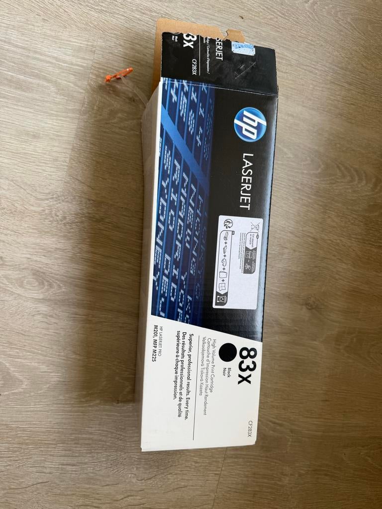 HP LaserJet 83X Zwarte Toner Cartridge (CF283X), Computers en Software, Printerbenodigdheden, Ophalen of Verzenden, Nieuw, Toner